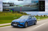 New Mercedes-Benz C-Class equipped with LG ADAS camera
