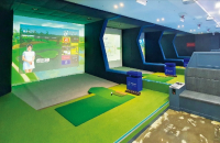 Golf simulation centers' revenue soars 48% on-year