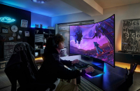 Samsung Elec. unveils Odyssey Ark, 55-inch curved gaming screen