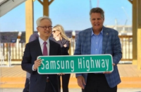 Samsung CEO says construction of Taylor foundry on track 