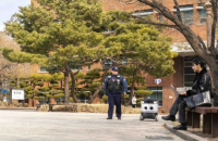 Korea's SK Telecom jointly develops AI patrol robots 