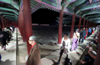 Night at Korean royal palace brims with stars and Gucci fashion