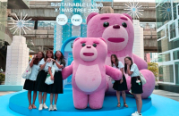 Lotte Home Shopping showcases Bellygom in Bangkok