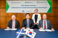 HD Hyundai, Scottish firms to cooperate on offshore wind power