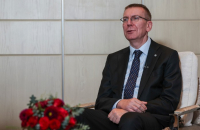 Latvian President Rinkēvičs seeks closer ties with S.Korea in bio, defense