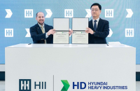 HD Hyundai Heavy, HII team up for naval shipbuilding
