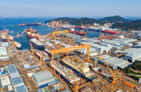 S.Korean shipbuilders rally as Trump hints at buying foreign ships