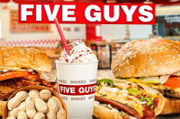 Hanwha-owned burger chain Five Guys Korea up for sale two years after launch